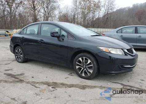 2013 Honda Civic Ex из США, поврежденный, VIN 2HGFB2F80DH533370